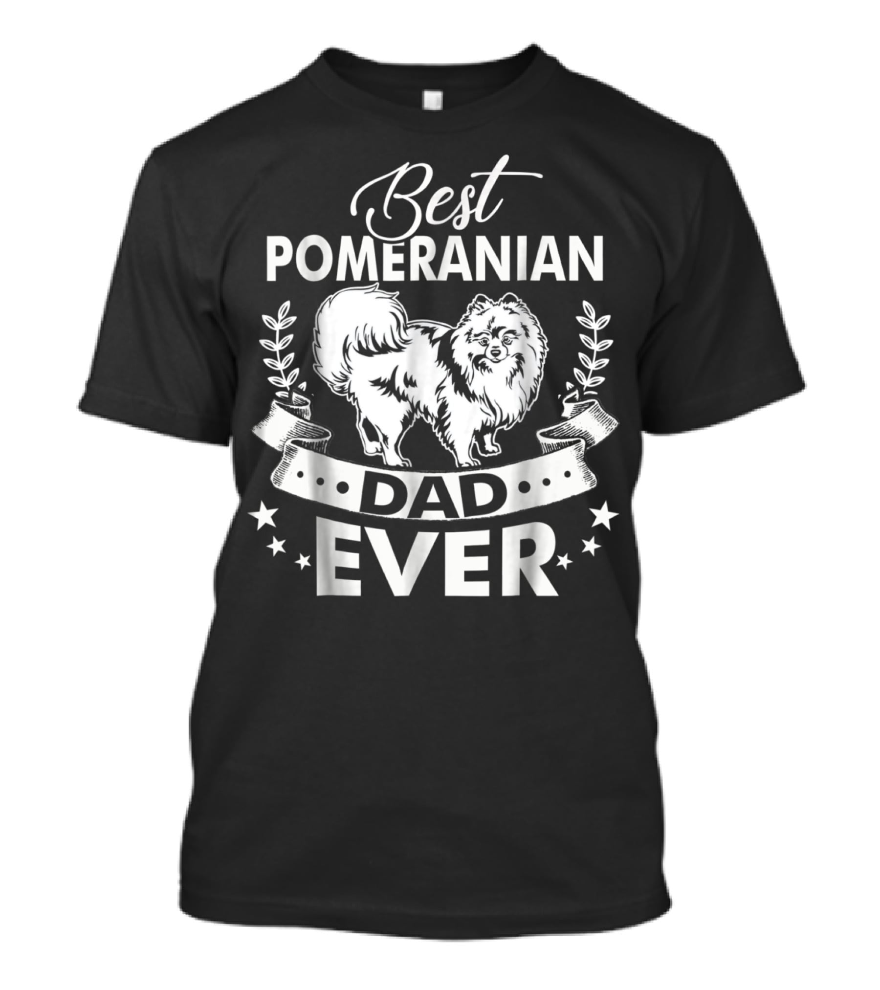 Best Pomeranian Dad Ever 58 T-Shirt