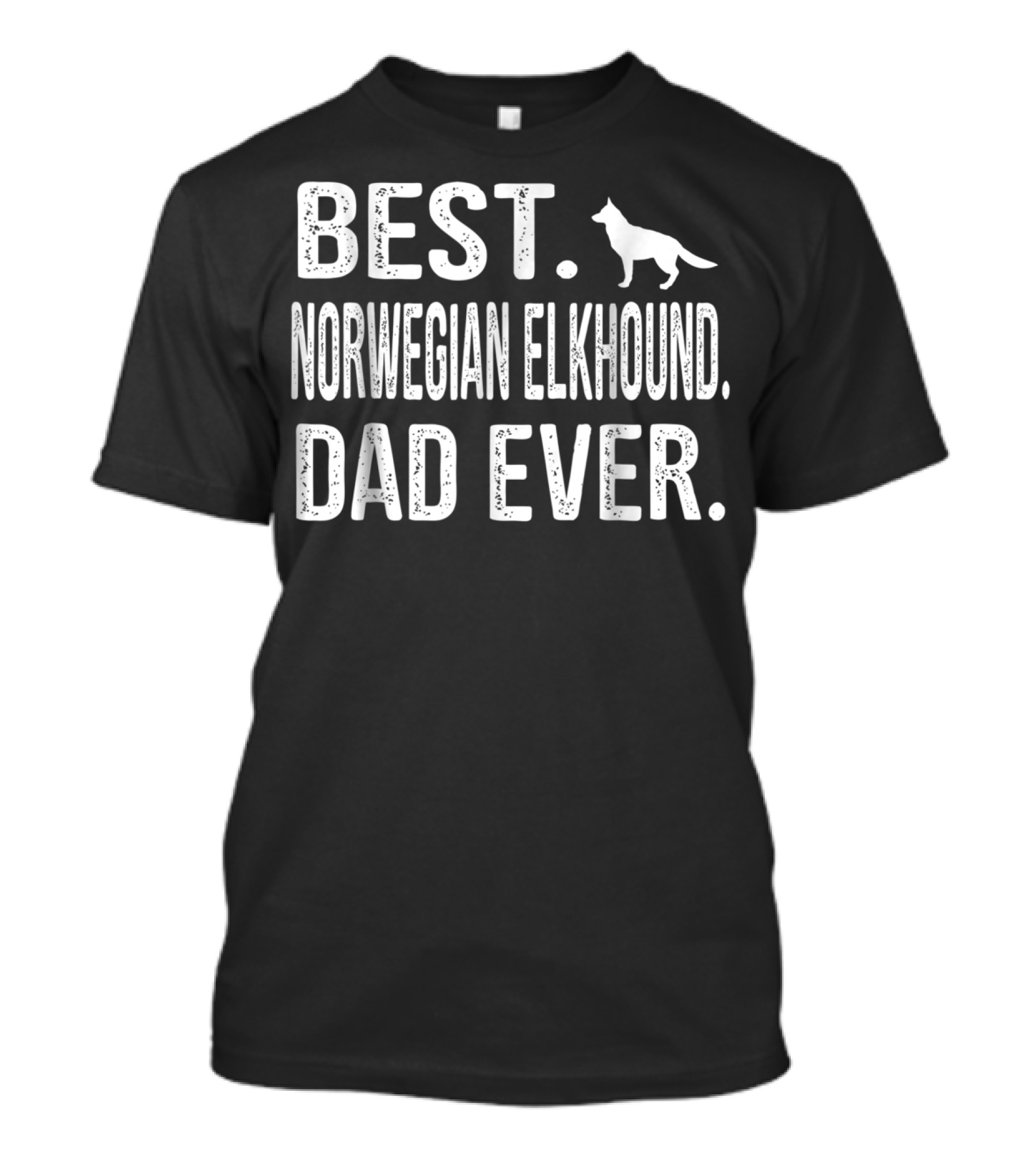 Best Norwegian Elkhound Dad Ever T-Shirt