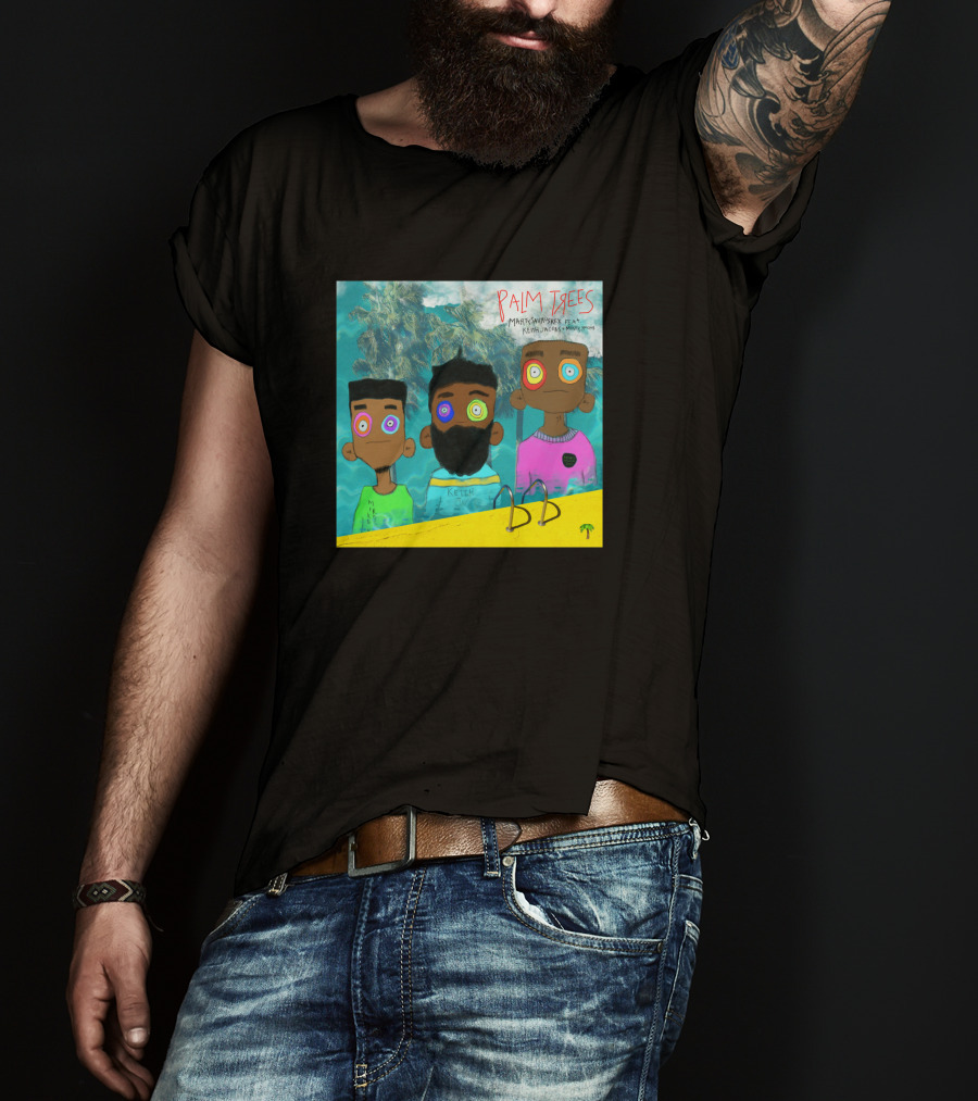 PALM TREES MAIK WATTS X 943 CATYTHIN KYLE X JAMAL X KEITH X NYE BEVERLY HILLS 1023483 T-Shirt