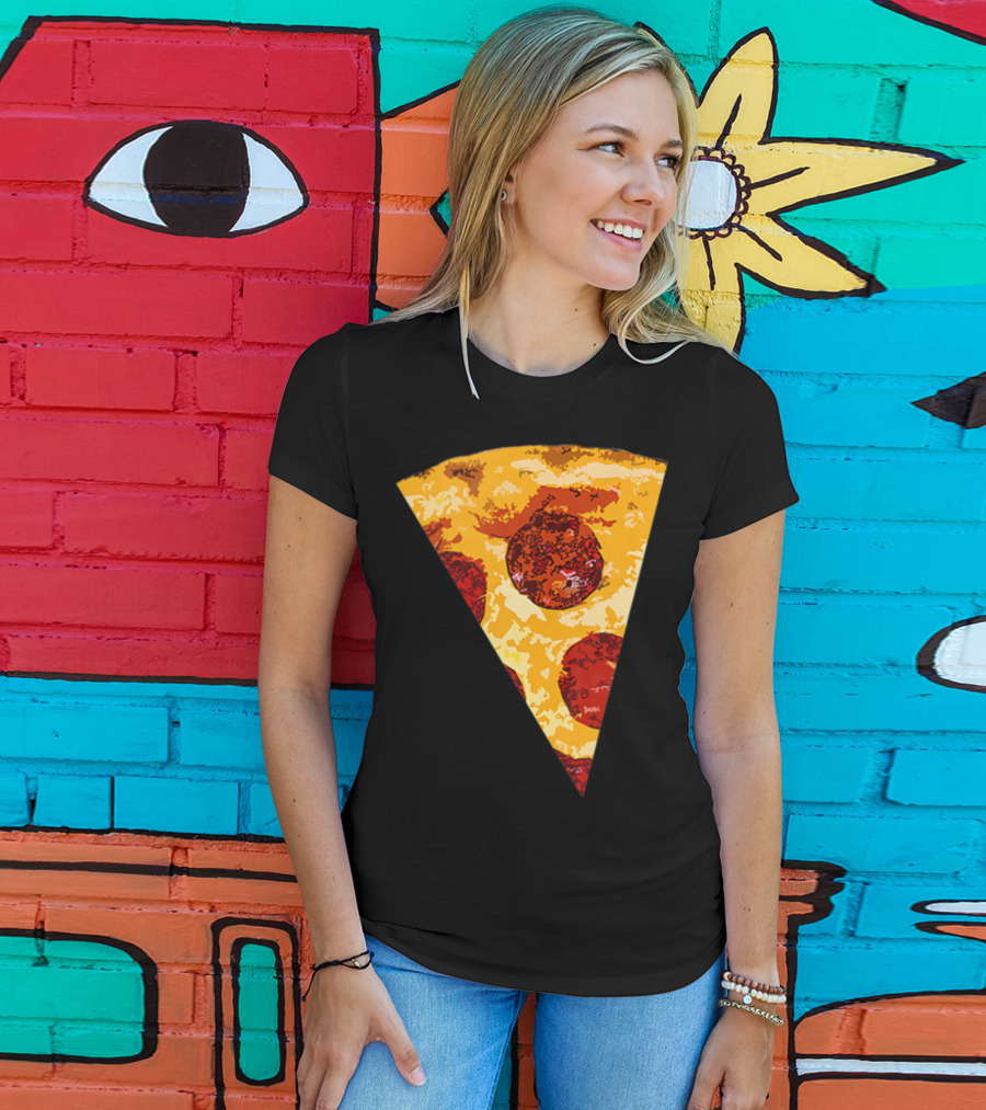 Kids Parent Child Matching Pizza Slice19 T-Shirt