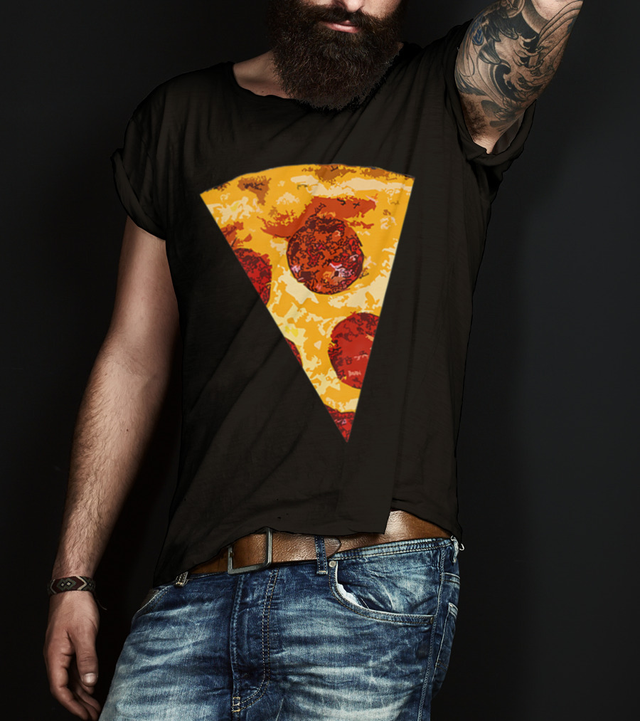 Kids Parent Child Matching Pizza Slice19 T-Shirt
