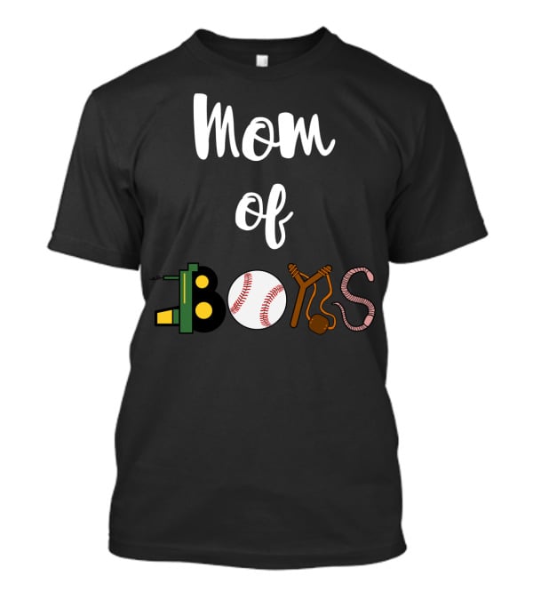 Mom Of Boys Sports T-Shirt