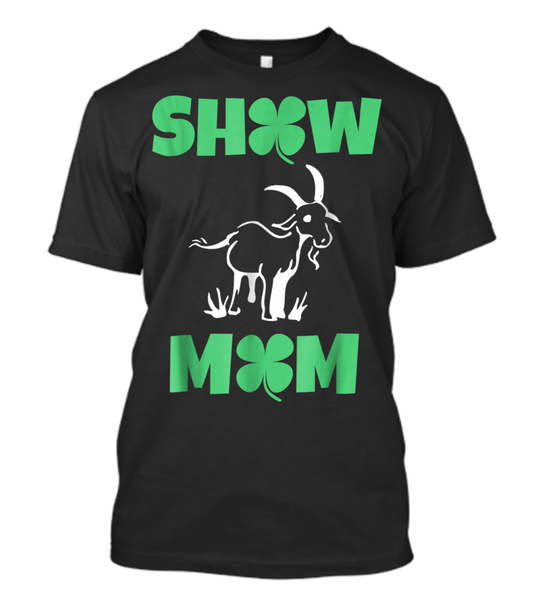 Show Mom Clover Goat T-Shirt