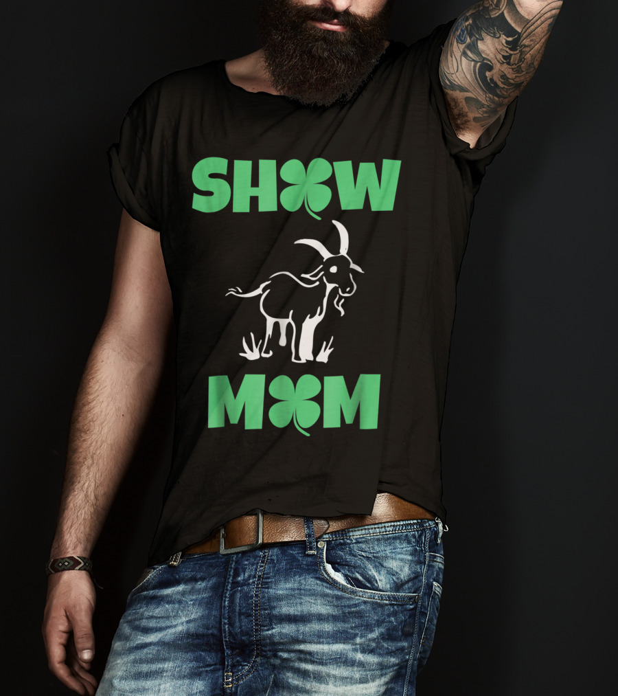 Show Mom Clover Goat T-Shirt