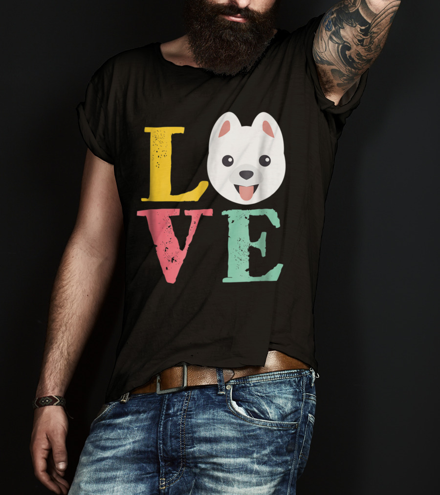 LOVE Pomeranian Dog Pom Owner Puppies Mom And Dad15 T-Shirt