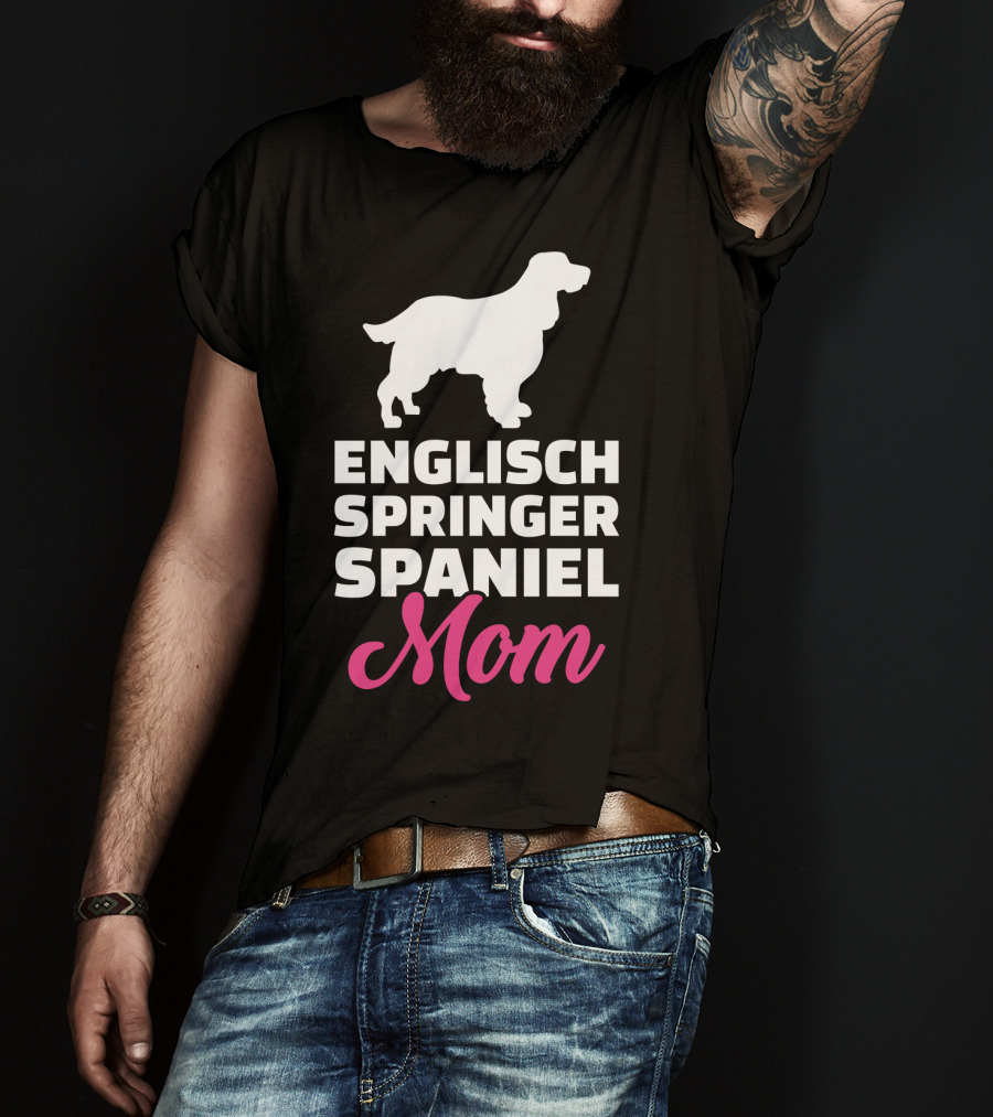 Engisch Springer Spaniel Mom T-Shirt