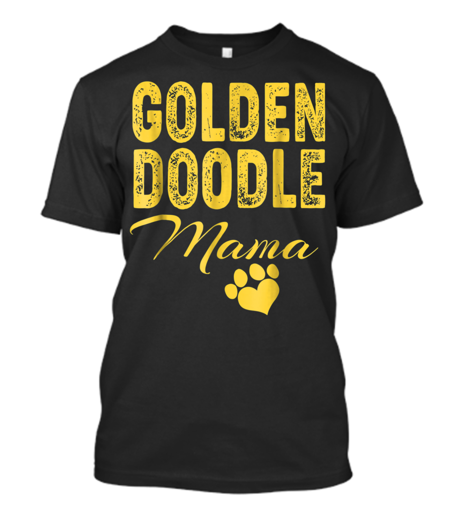 Goldendoodle Mama Paw Print Fun Idea8 T-Shirt