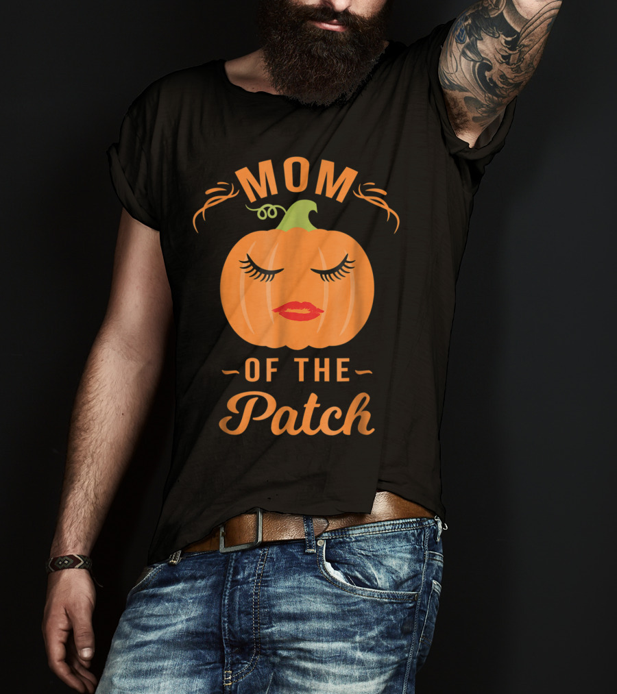 MOM Of The Patch Pumpkin T-Shirt