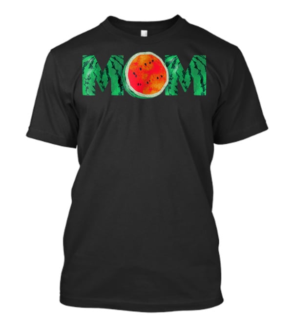 Mom Watermelon Funny Summer Melon Fruit Cool T-Shirt