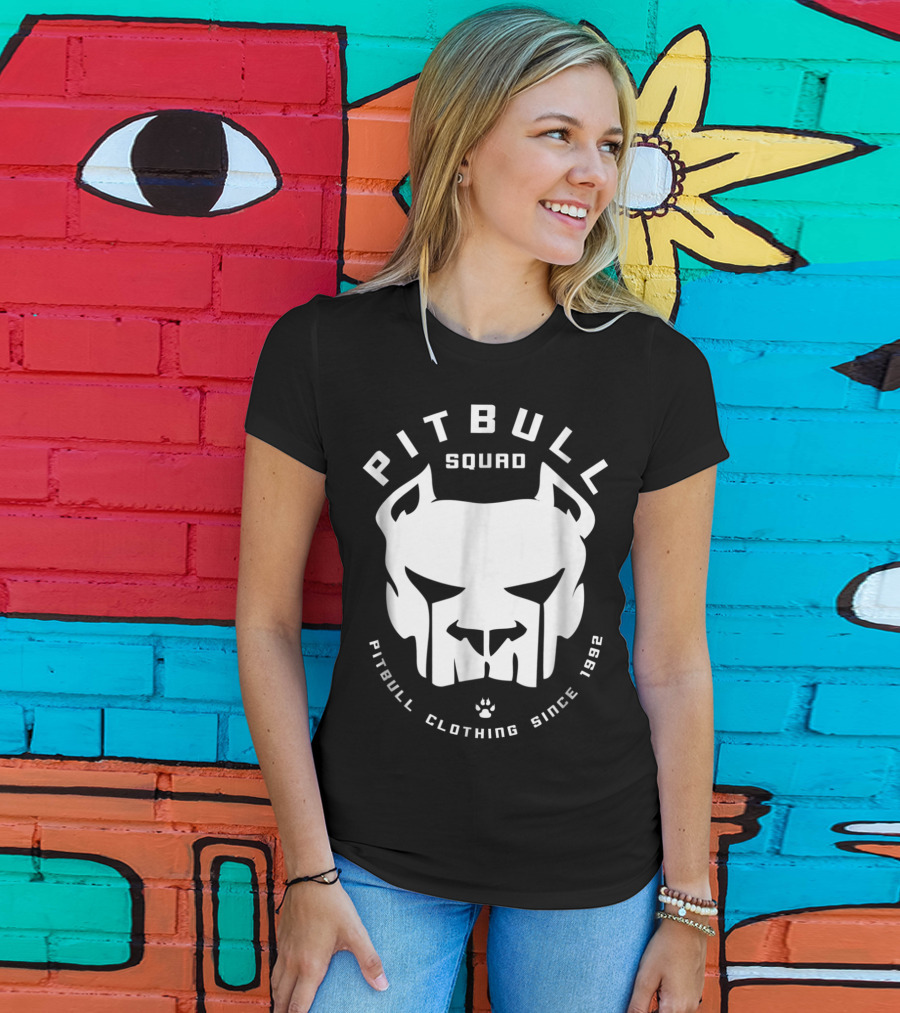 Pitbull Squad Pitbull Clothing Since 1992 T-Shirt