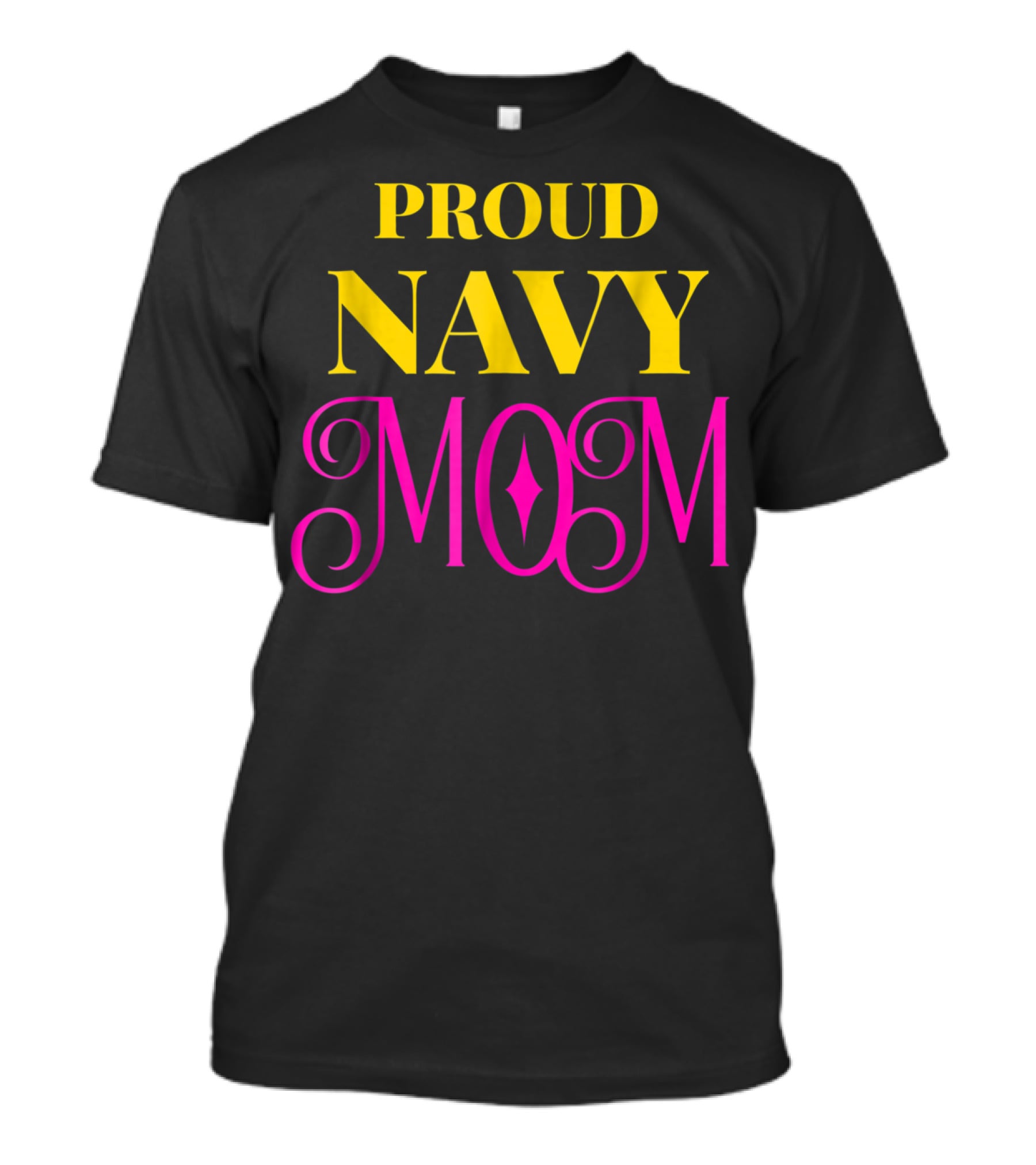 Proud Navy Mom T-Shirt
