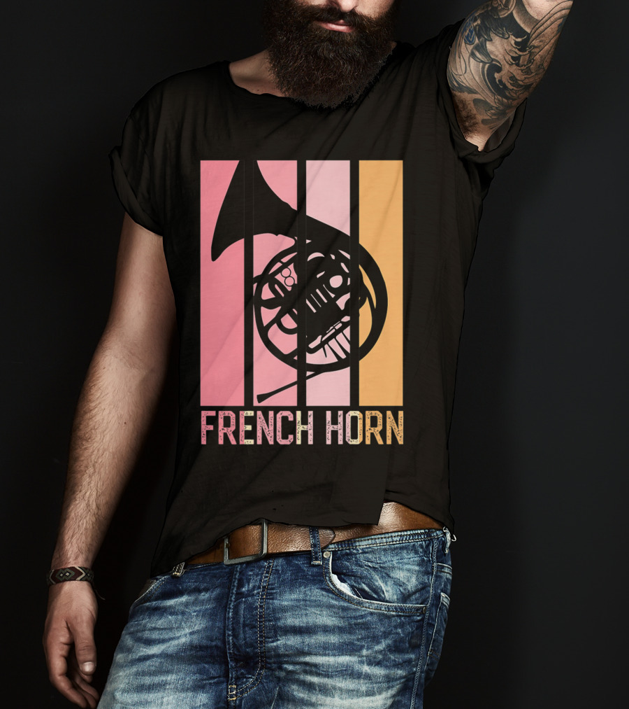 Band Mom Marching French Horn School75 T-Shirt