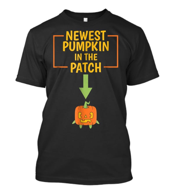 Newest Pumpkin In The Patch Thanksgiving Expecting Mom Pregnant Wife T-Shirt