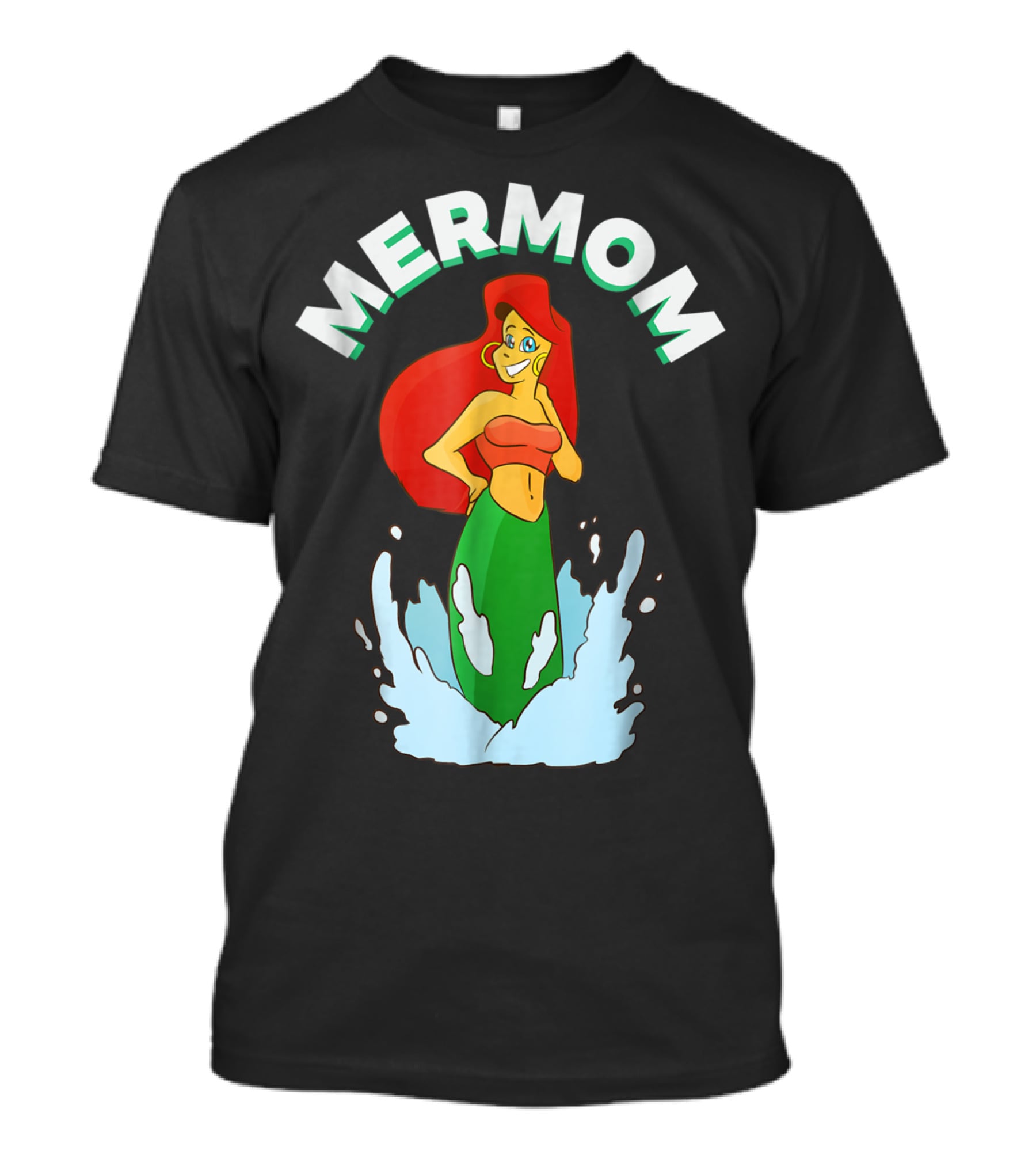 Mermom Cool Mermaid Mom Best Idea39 T-Shirt