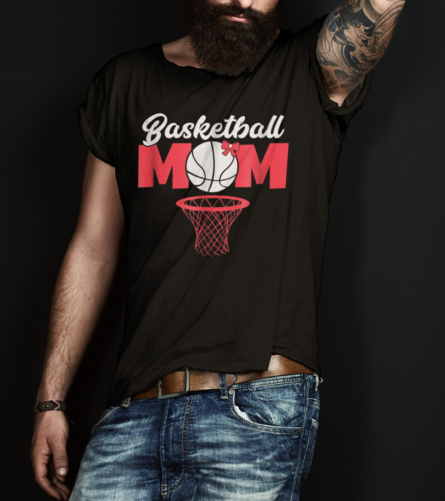 Basketball Mom Fan With Love For The Game T-Shirt