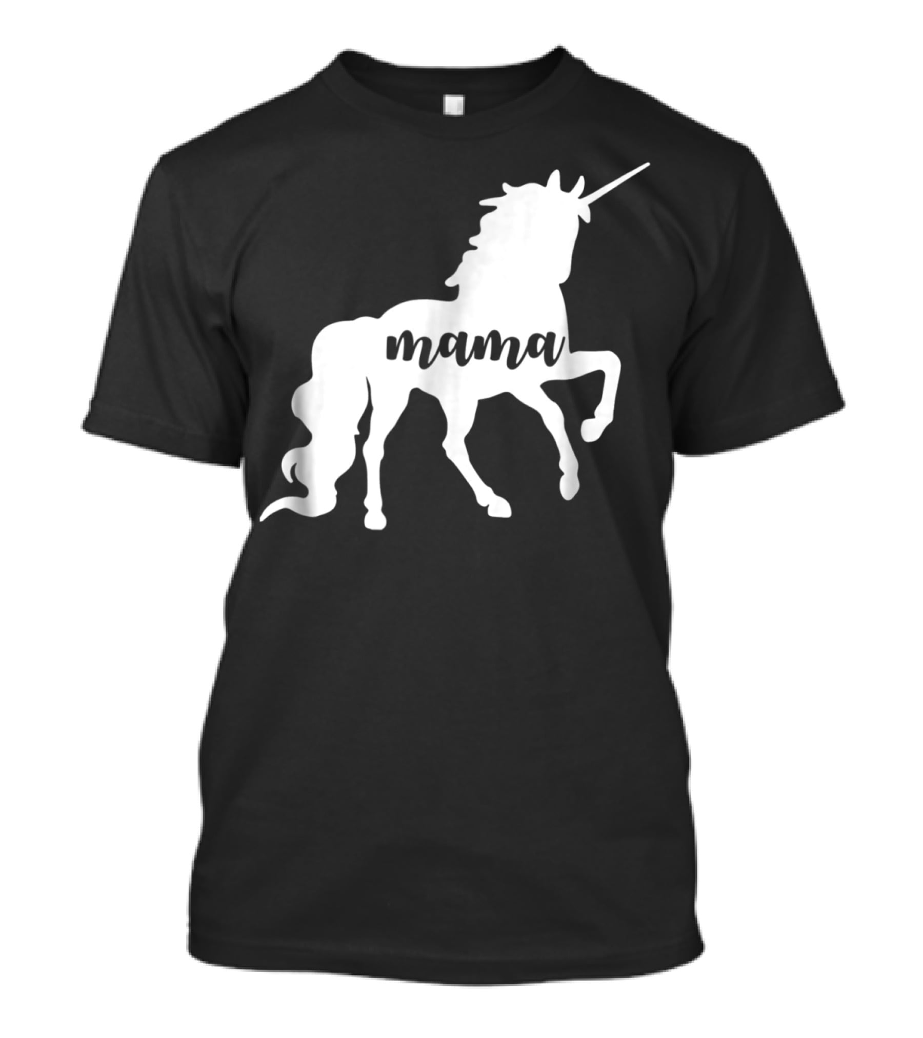 Mama Unicorn Horse T-Shirt