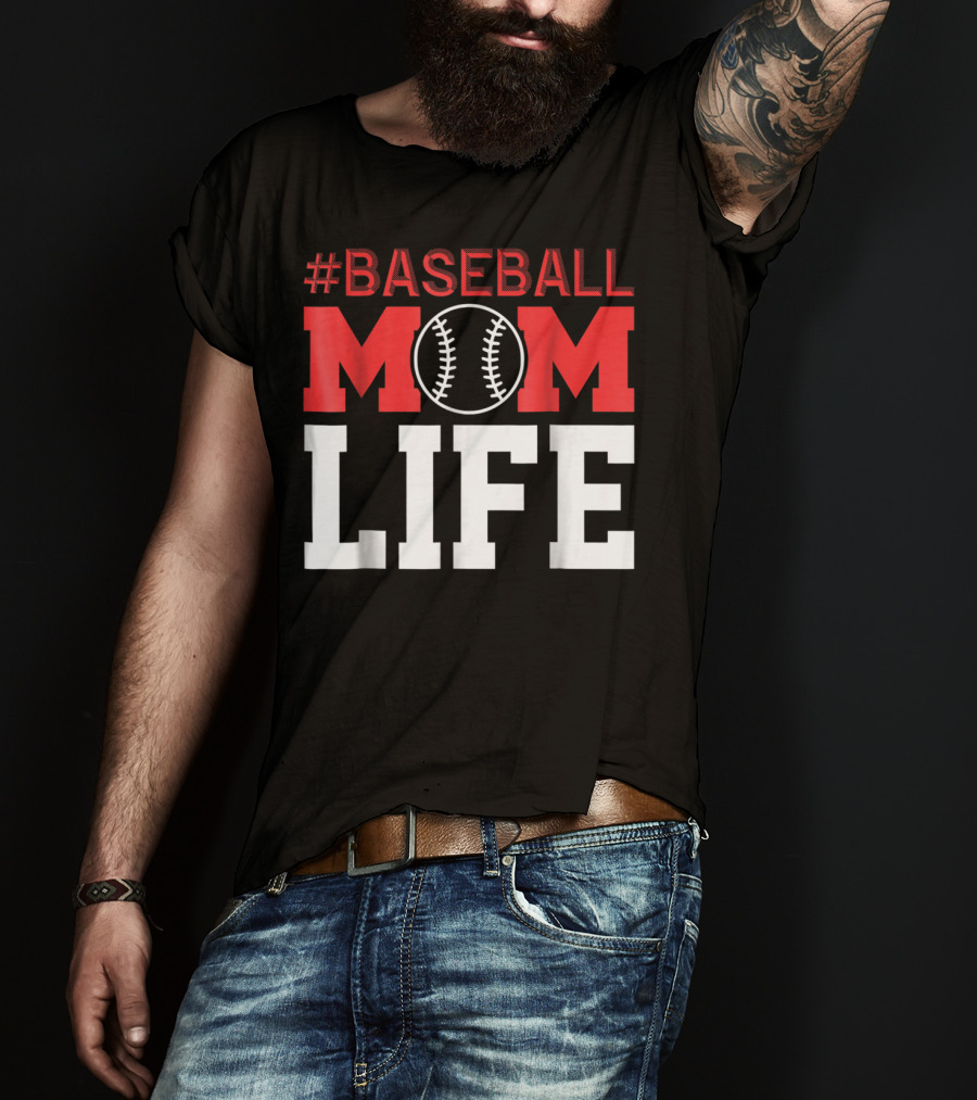 BASEBALL MOM LIFE T-Shirt