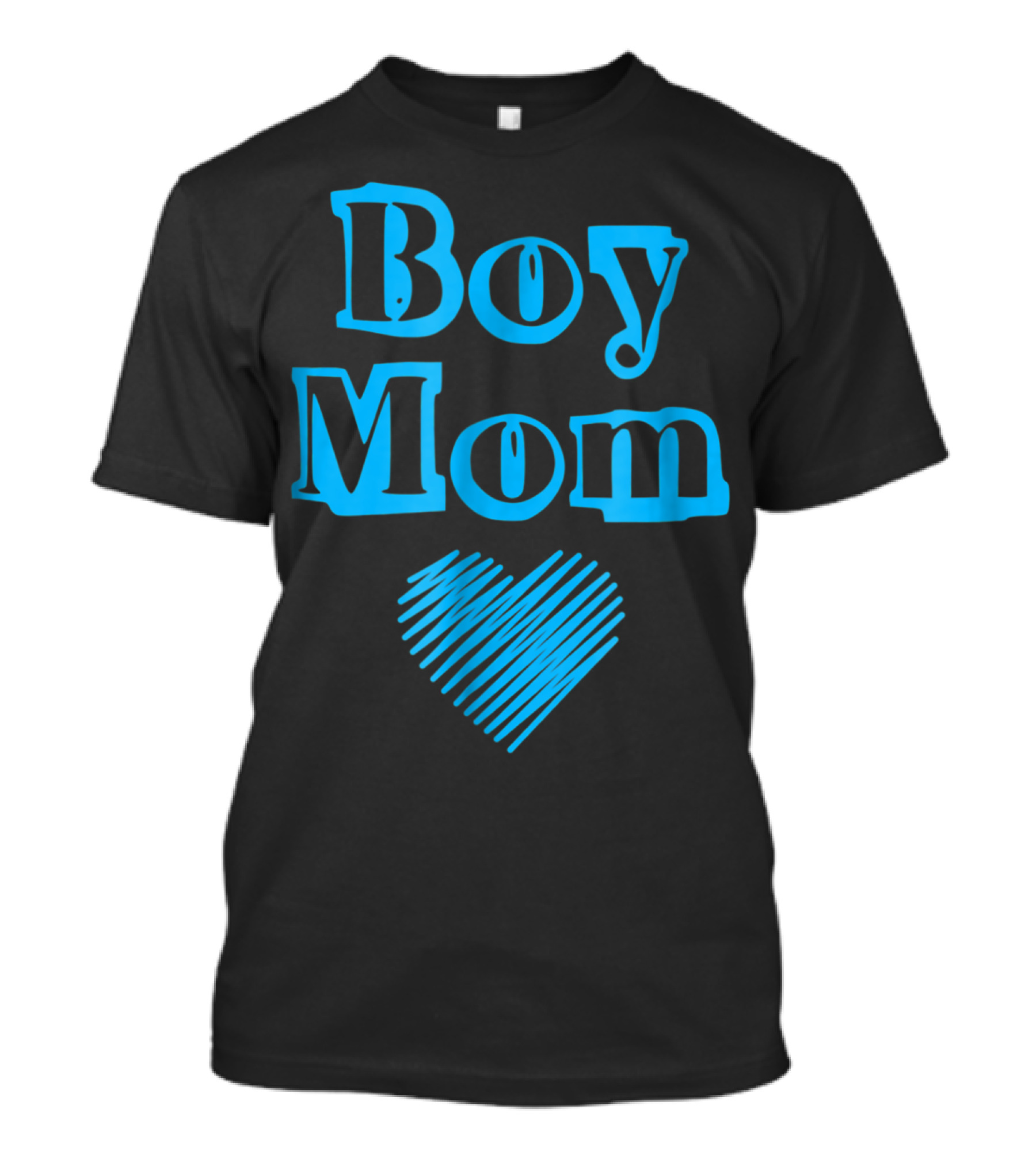 Boy Mom Heart Perfect New Mom Of Boys T-Shirt