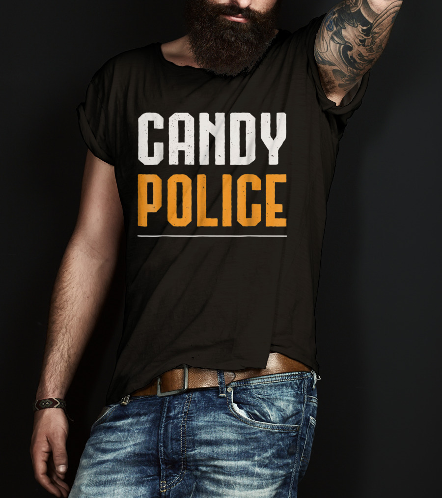 Candy Police Halloween T-Shirt