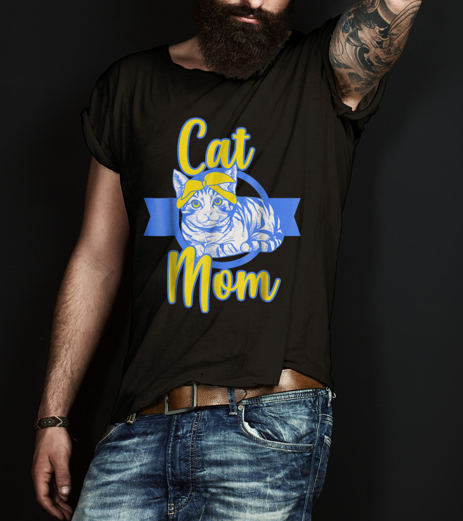 Cat Mom Funny Crazy Lady Rescue Gotcha Day Her T-Shirt
