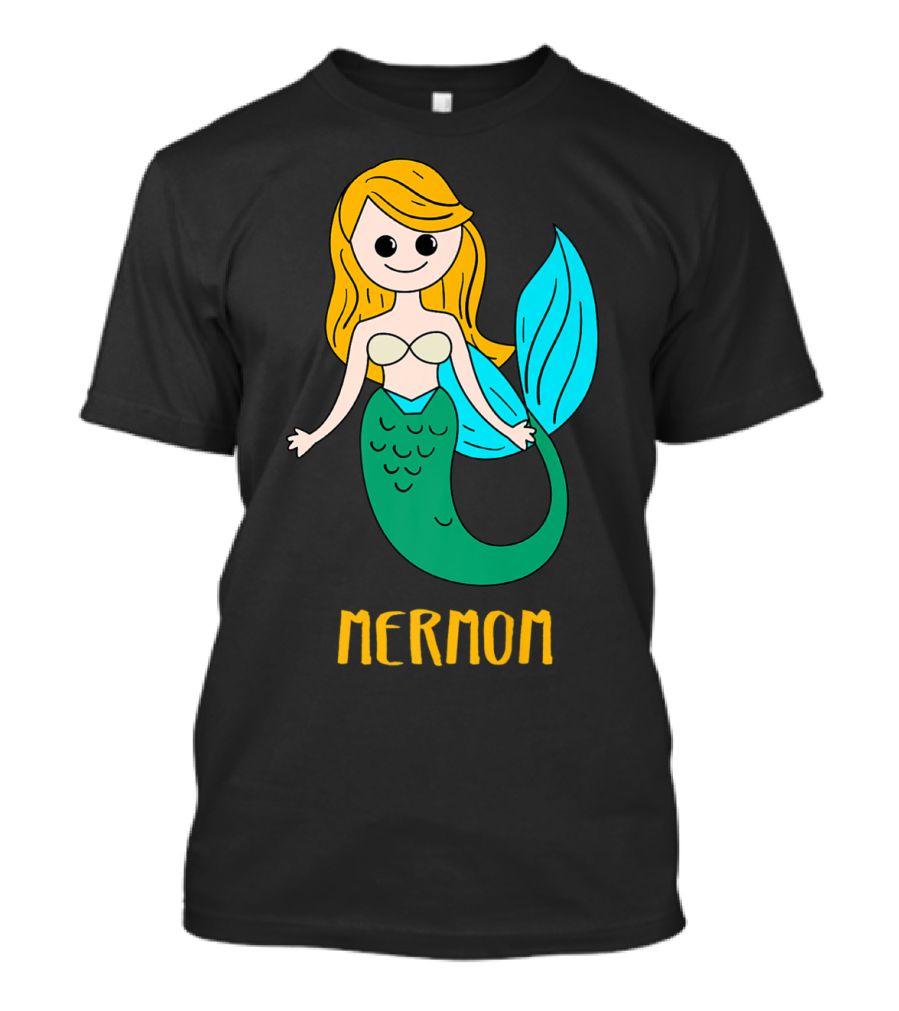 Cute Mermom For Stylish Women And Mothers T-Shirt