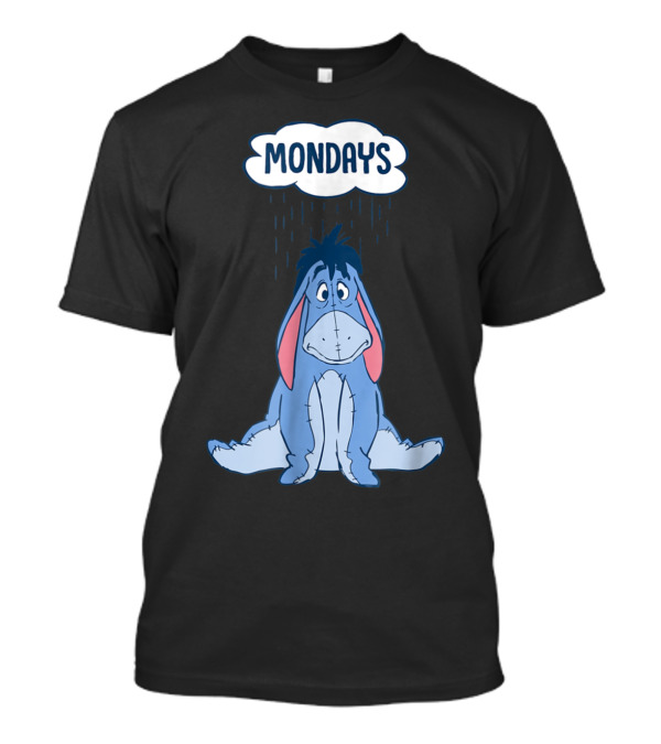 Disney Eeyore Mondays Sad Rain Cloud T-Shirt