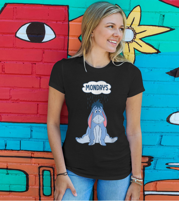 Disney Eeyore Mondays Sad Rain Cloud T-Shirt