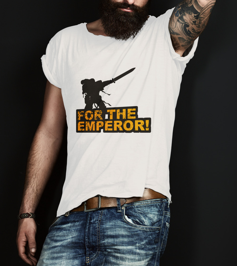 Warhammer For The Emperor Space Marine T-Shirt
