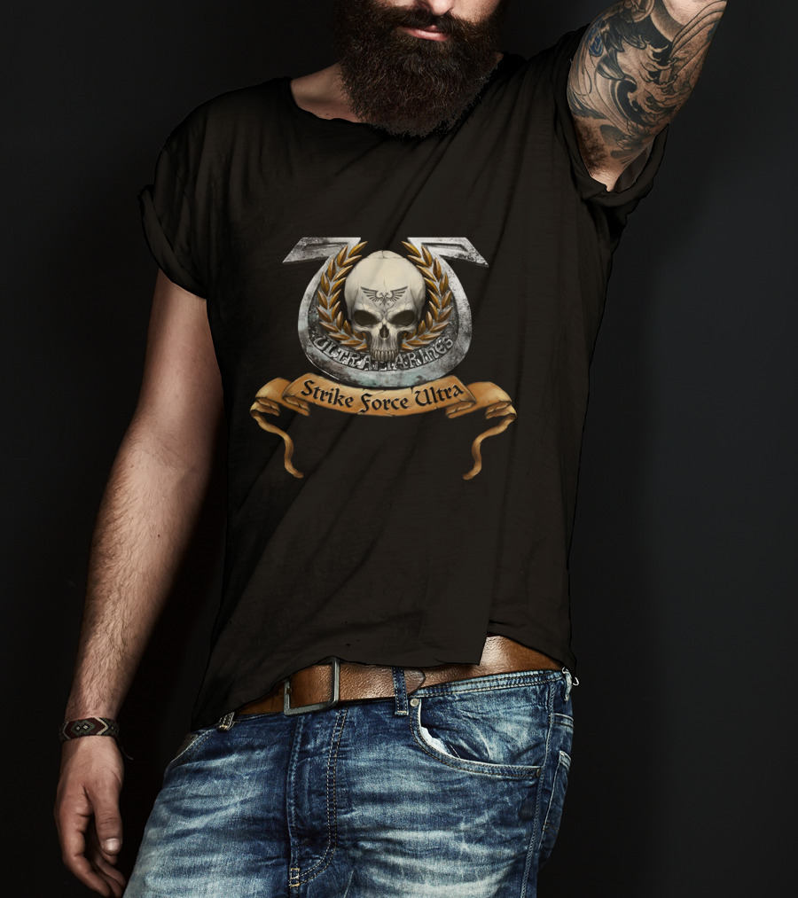 Ultra Marines Skull Strike Force Ultra T-Shirt