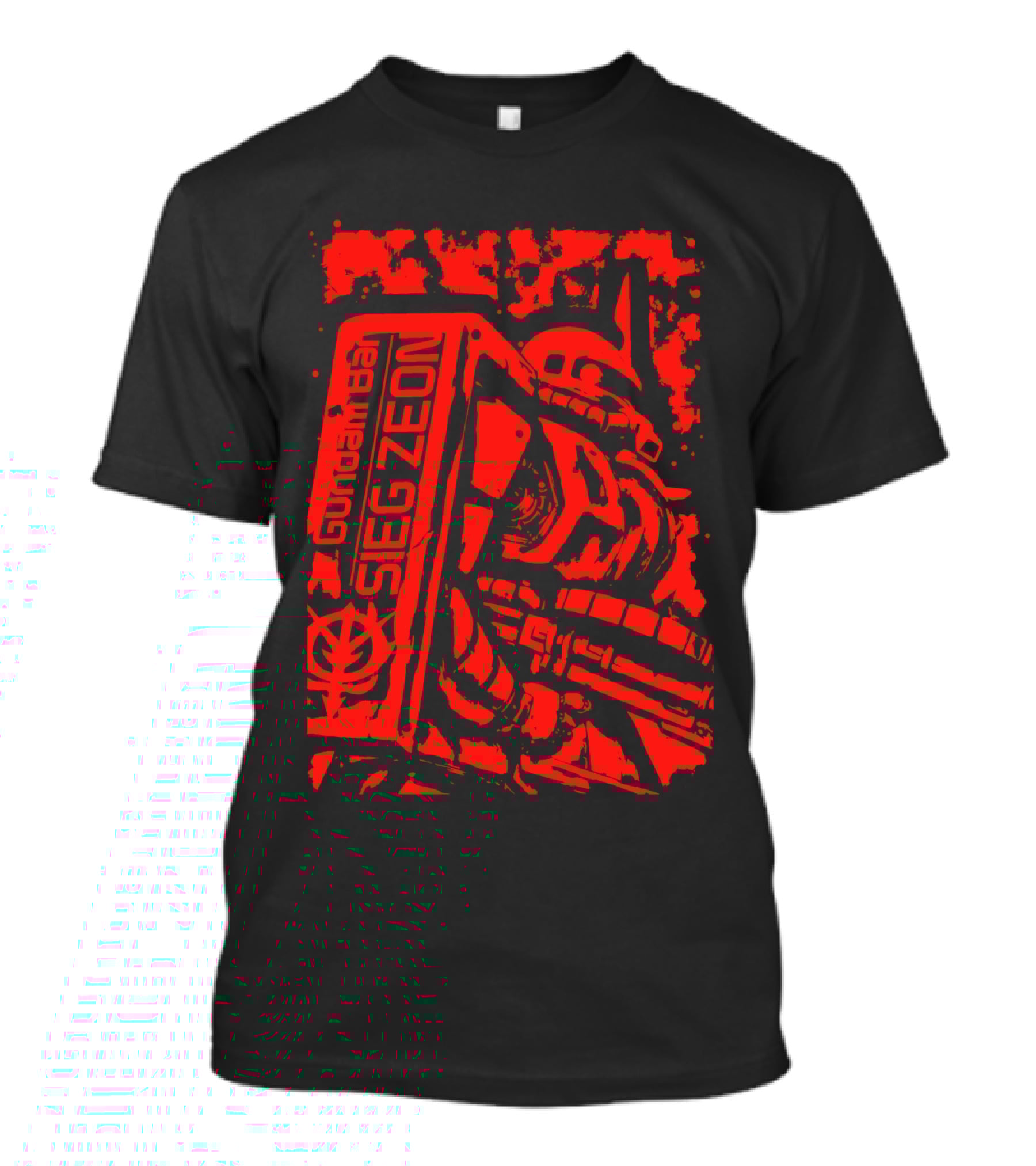 Gundam Bea Sieg Zeon Red Mecha T-Shirt