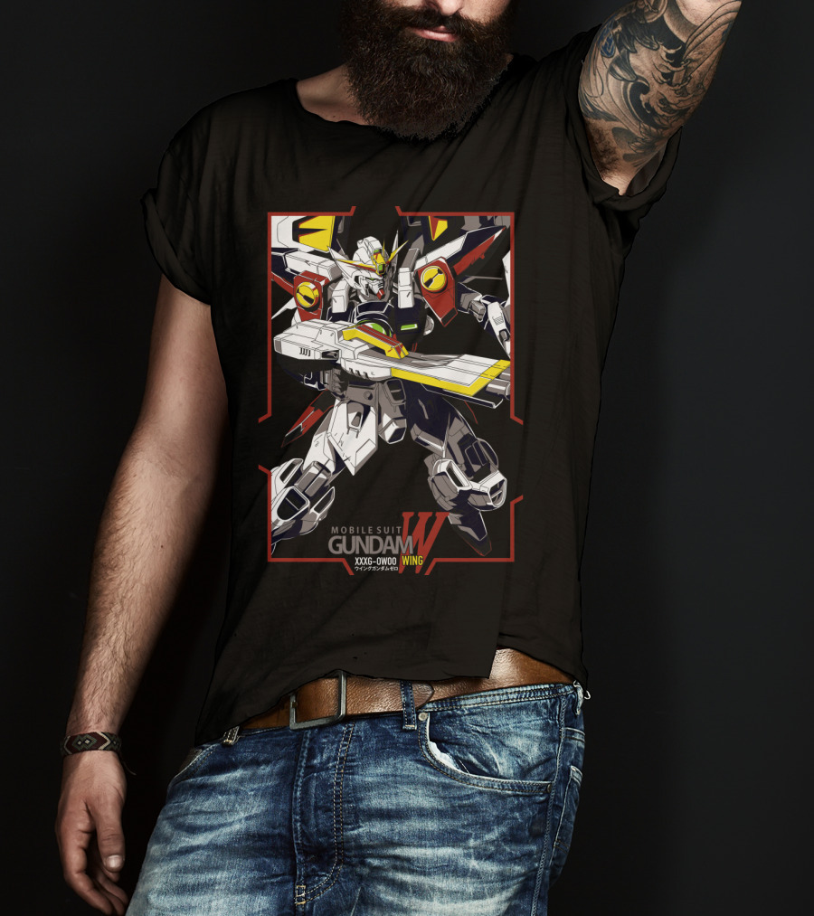 Mobile Suit Gundam Wing XXXG-00W0 Wing T-Shirt
