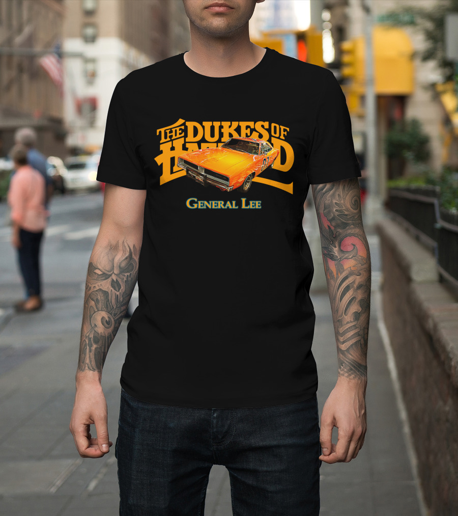 The Dukes of Hazzard General Lee Car T-Shirt