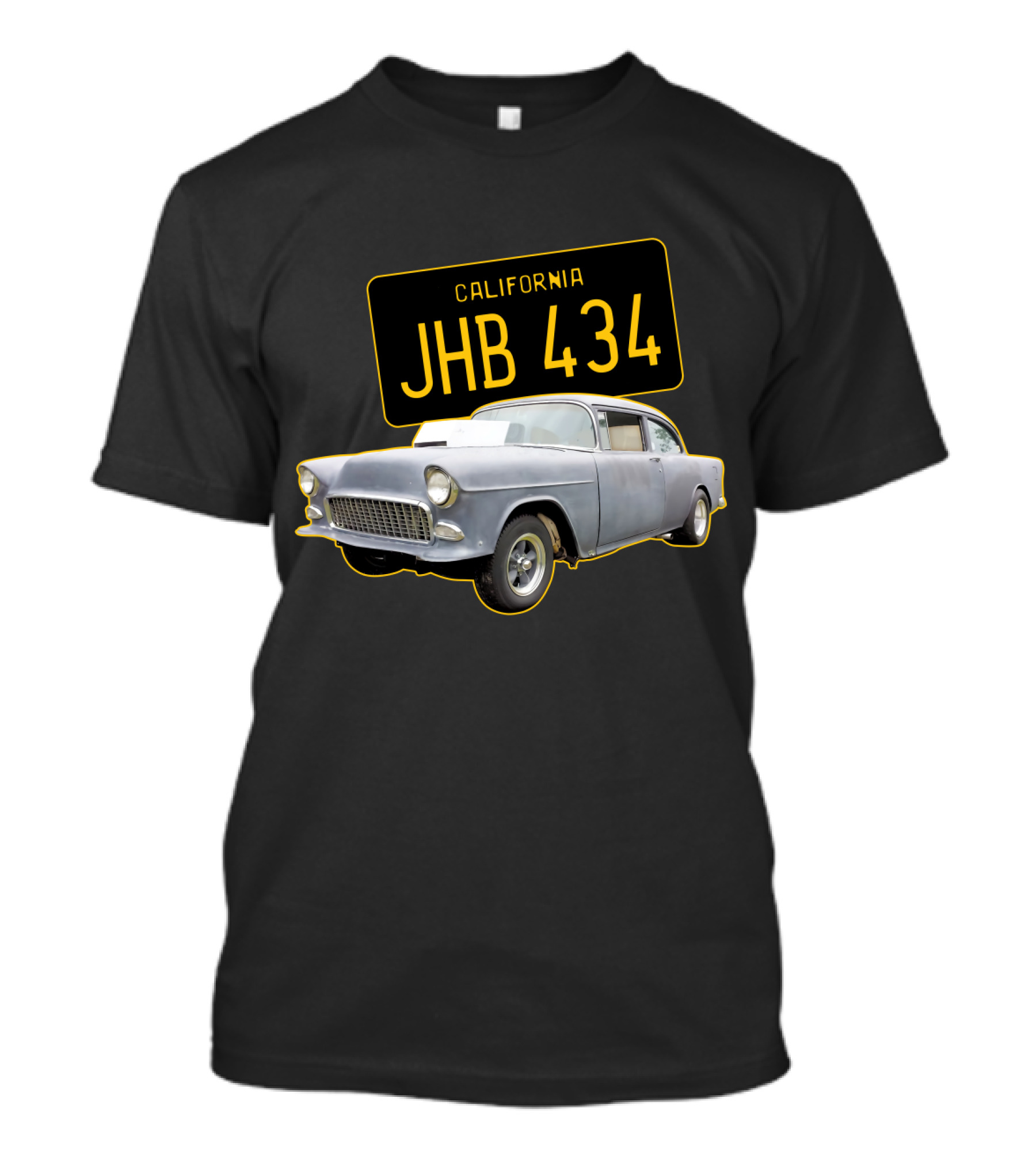 Two Lane Blacktop California JHB 434 Classic Car T-Shirt