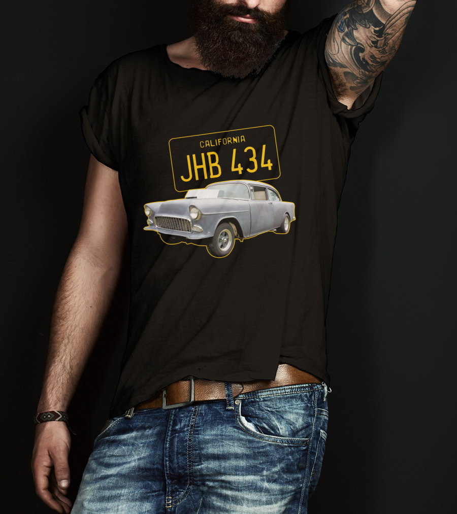 Two Lane Blacktop California JHB 434 Classic Car T-Shirt