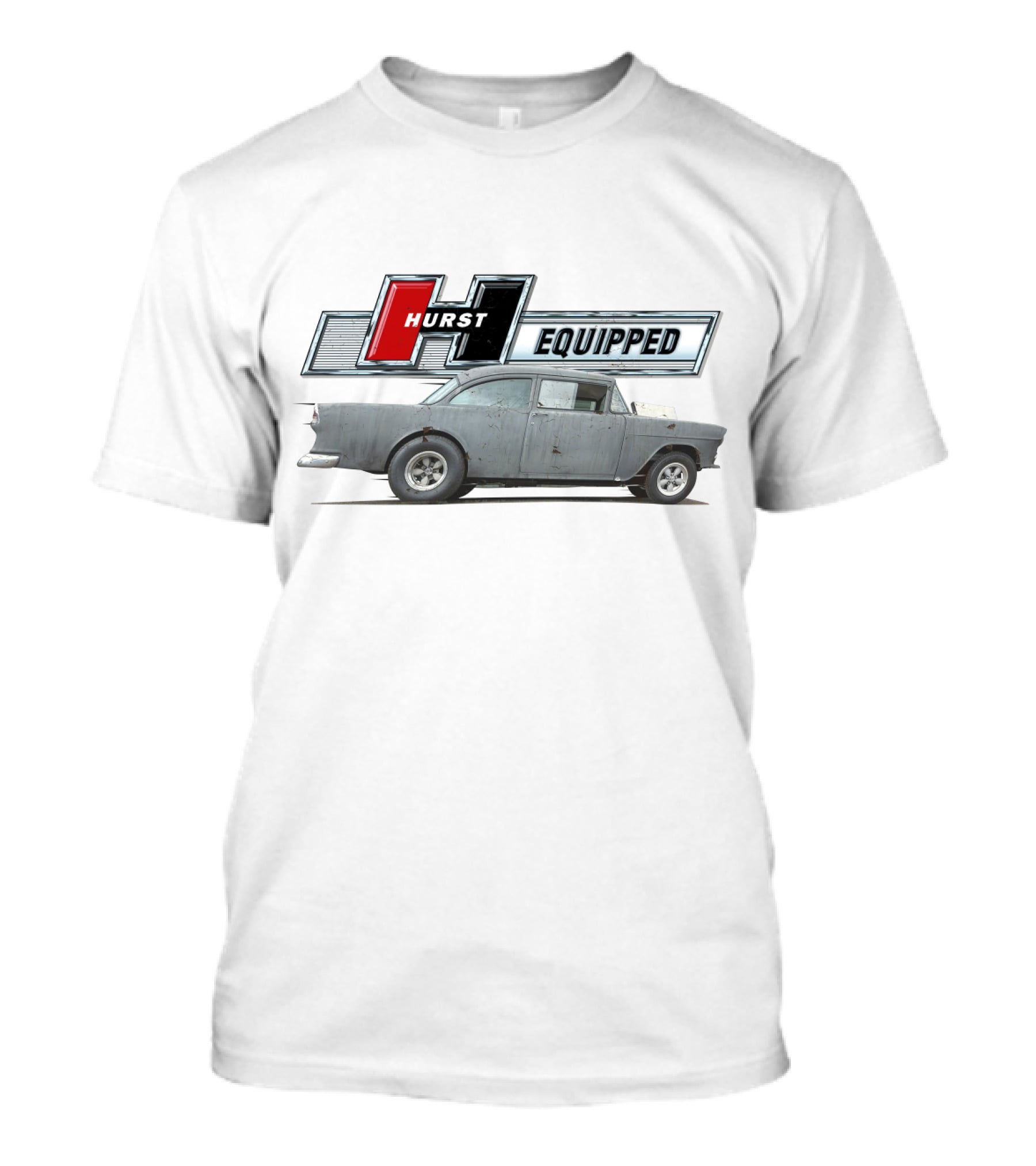 Two Lane Blacktop Hurst Equipped Classic Car Symbolism T-Shirt