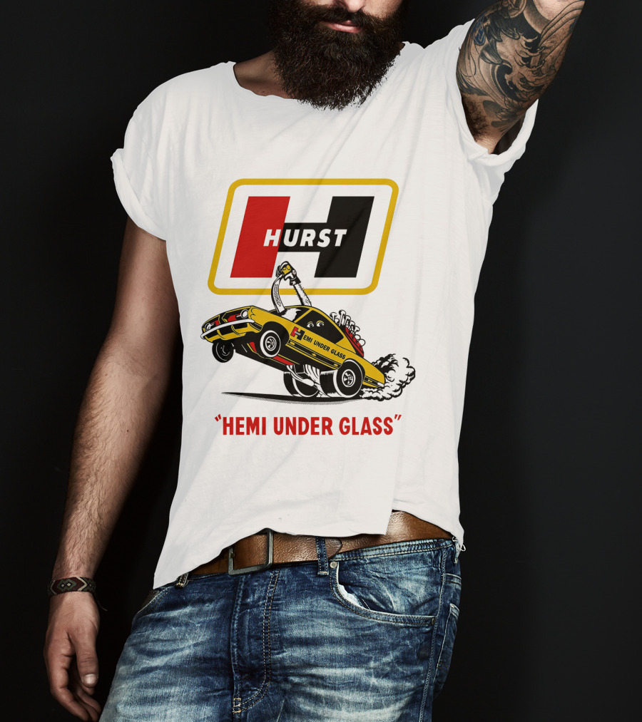 Hurst Hemi Under Glass Wheelstand T-Shirt
