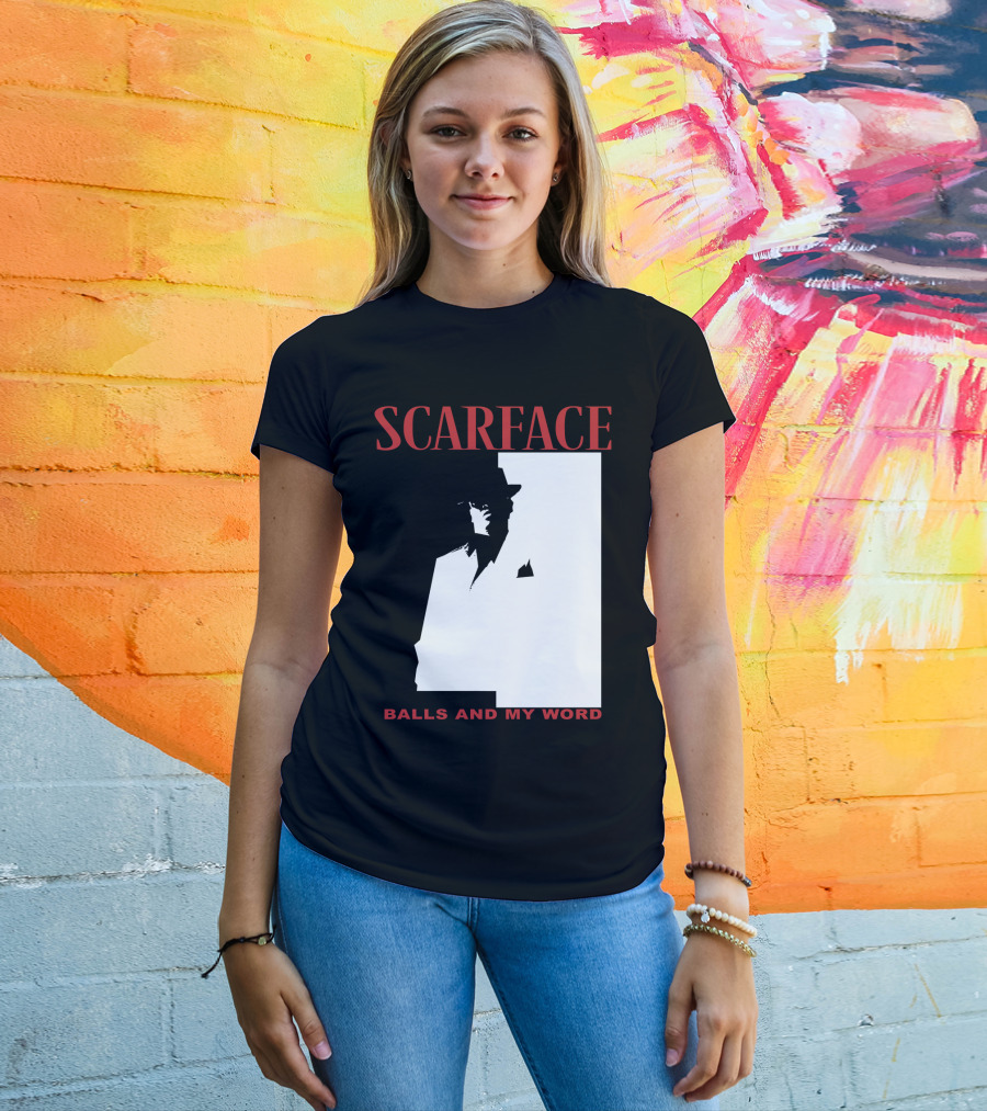 Scarface Balls And My Word Classic T-Shirt
