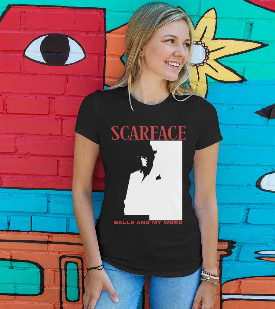 Scarface Balls And My Word Classic T-Shirt