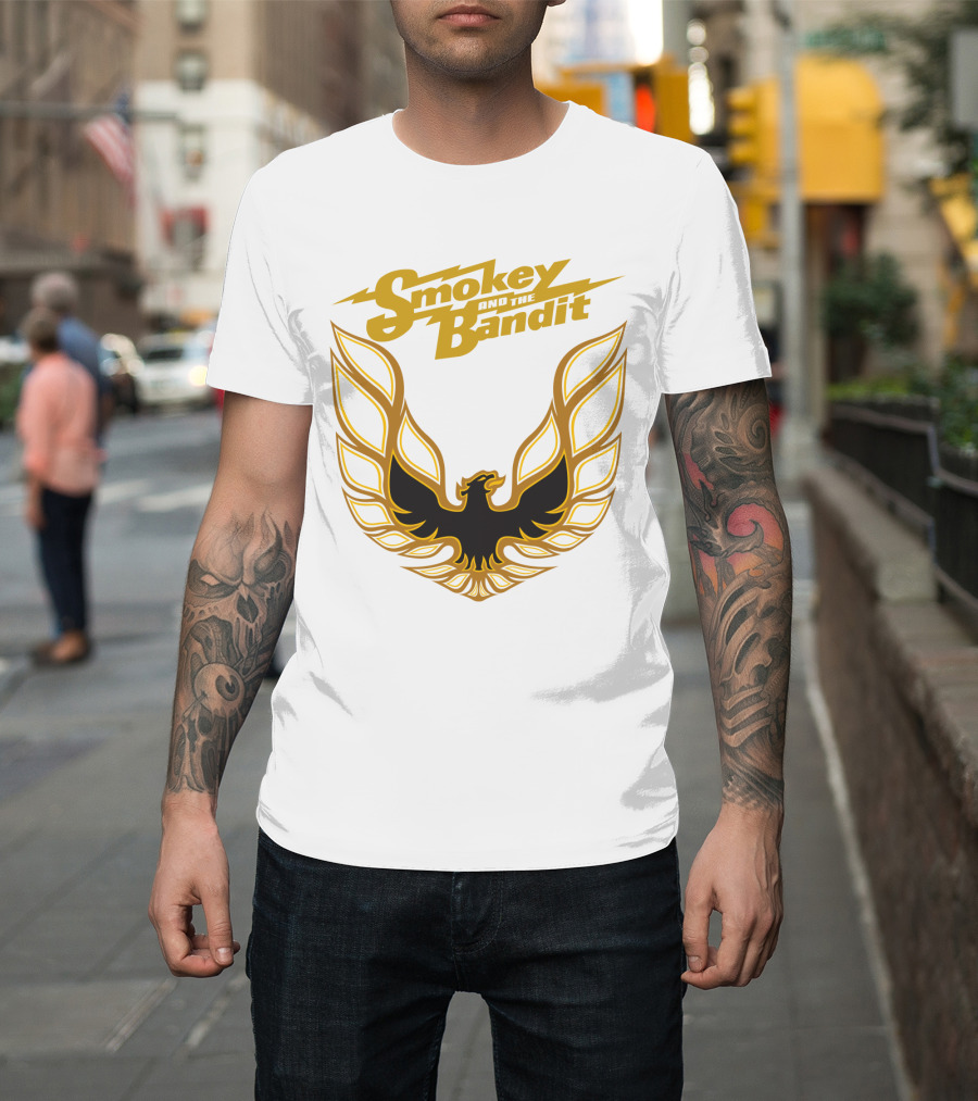 Smokey And The Bandit Gold Firebird T-Shirt