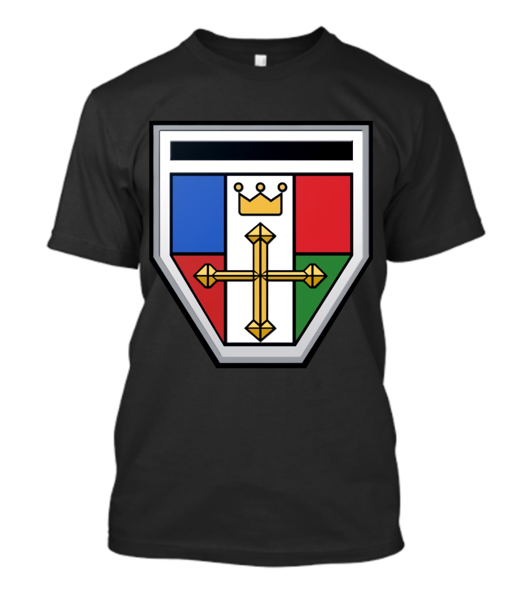 Voltron Crest Emblem With Shield And Crown T-Shirt