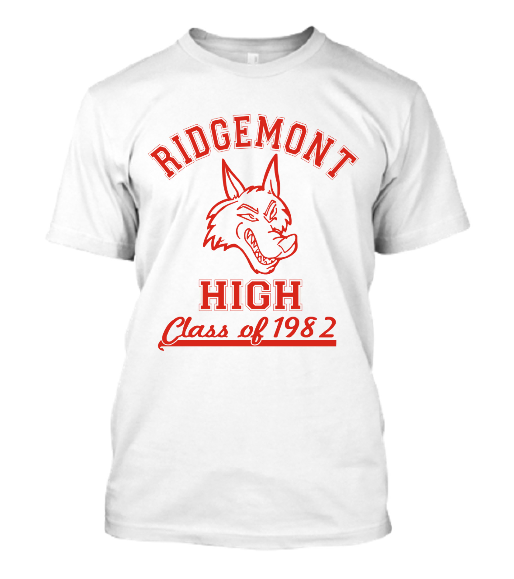 Ridgemont High Class Of 1982 Wolf T-Shirt