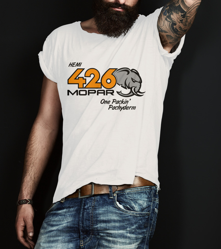HEMI 426 Mopar One Packin' Pachyderm T-Shirt