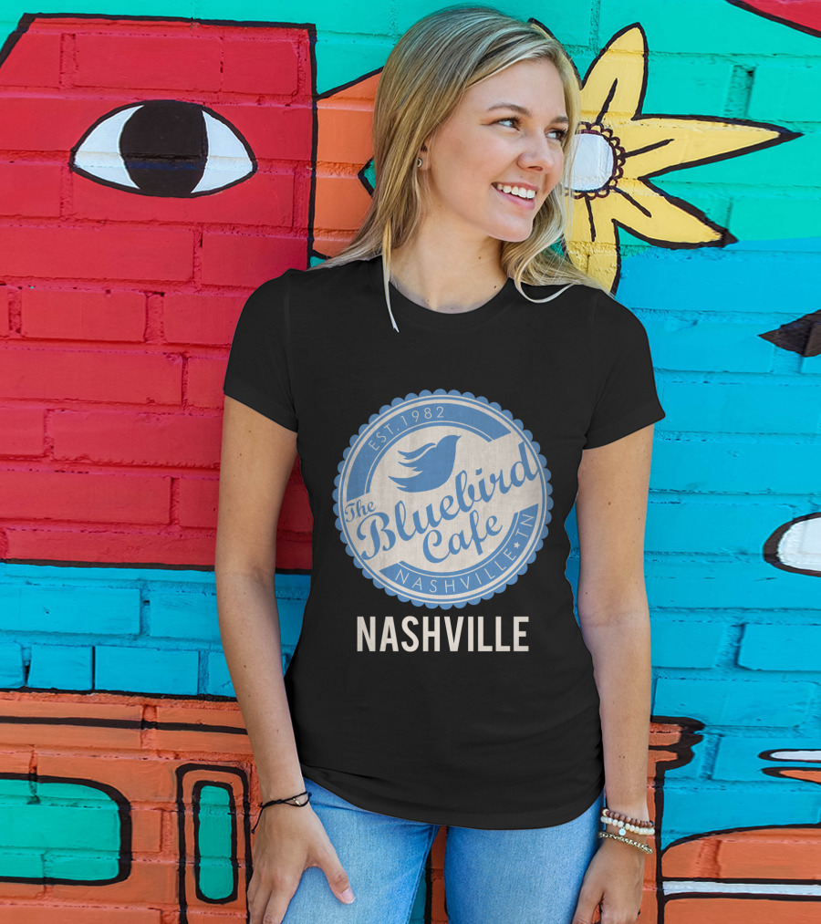 Bluebird Cafe Nashville Est. 1982 The Bluebird Cafe Nashville TN T-Shirt