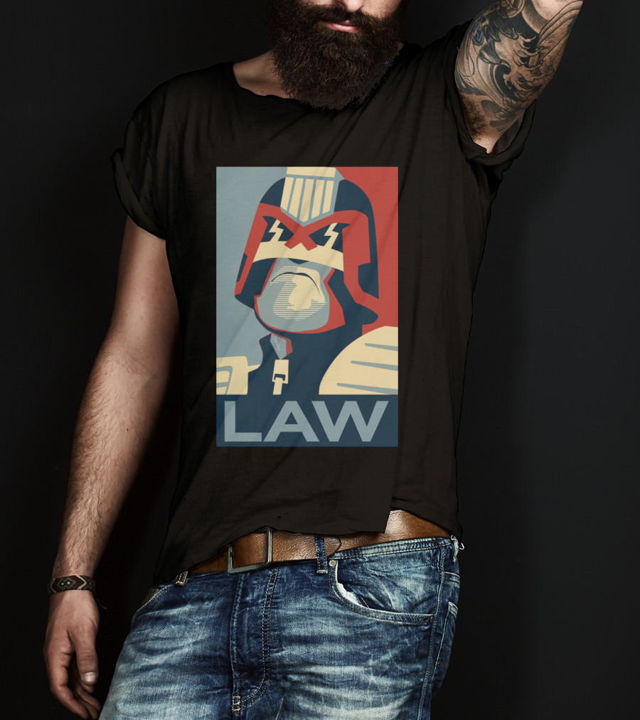 Judgement Day LAW Judge Dredd T-Shirt