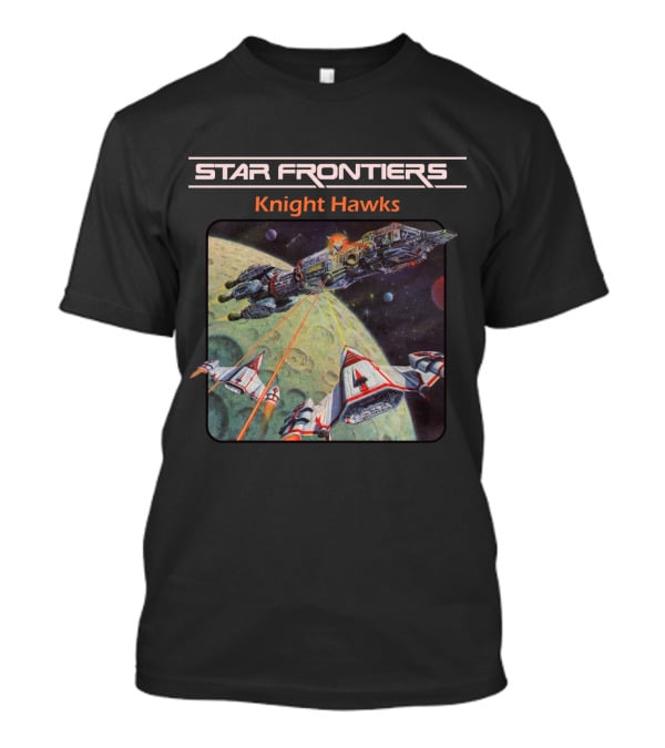 Star Frontiers Knight Hawks Space Adventure 1980s Sci-Fi Retro T-Shirt