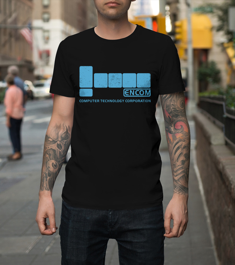 TRON ENCOM Computer Technology Corporation T-Shirt