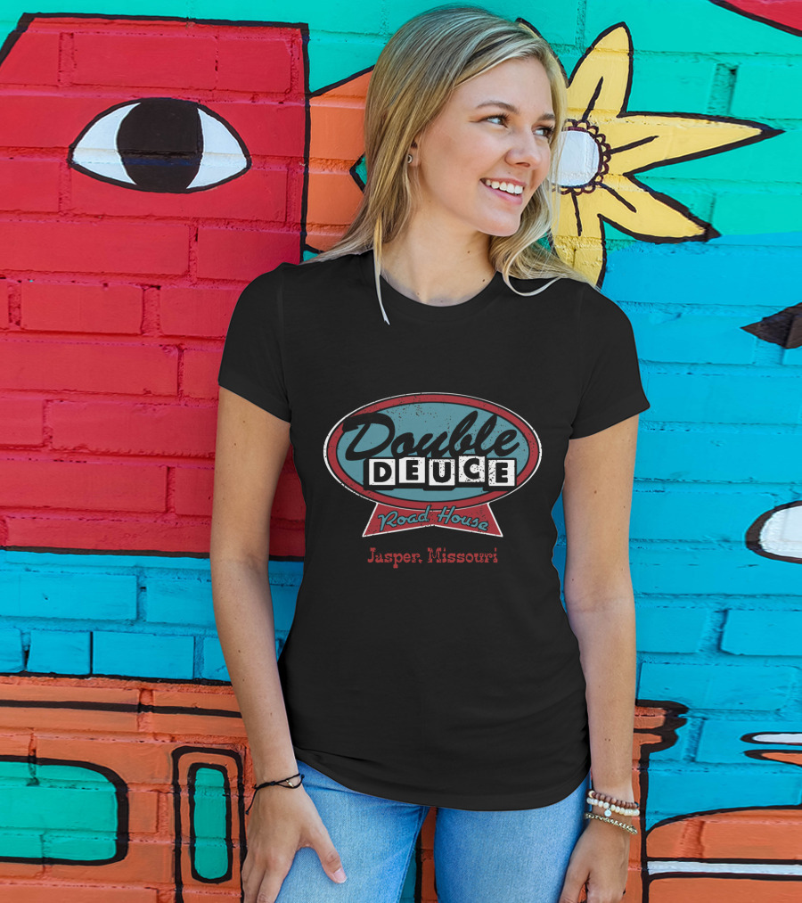 Double Deuce Road House Jasper Missouri T-Shirt