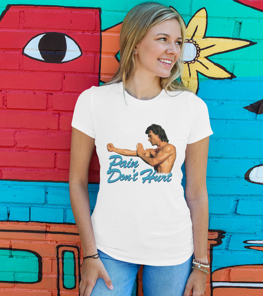 Road House Pain Don't Hurt Martial Arts T-Shirt