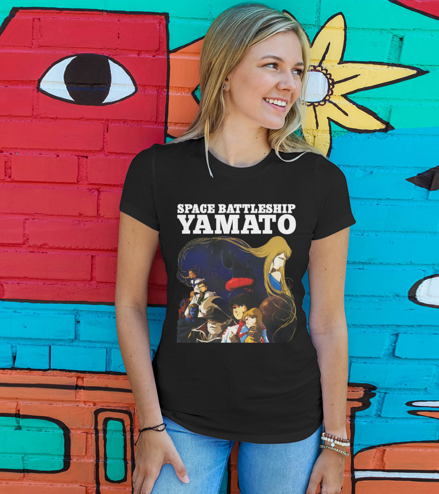 Space Battleship Yamato Classic Anime Crew Collection T-Shirt
