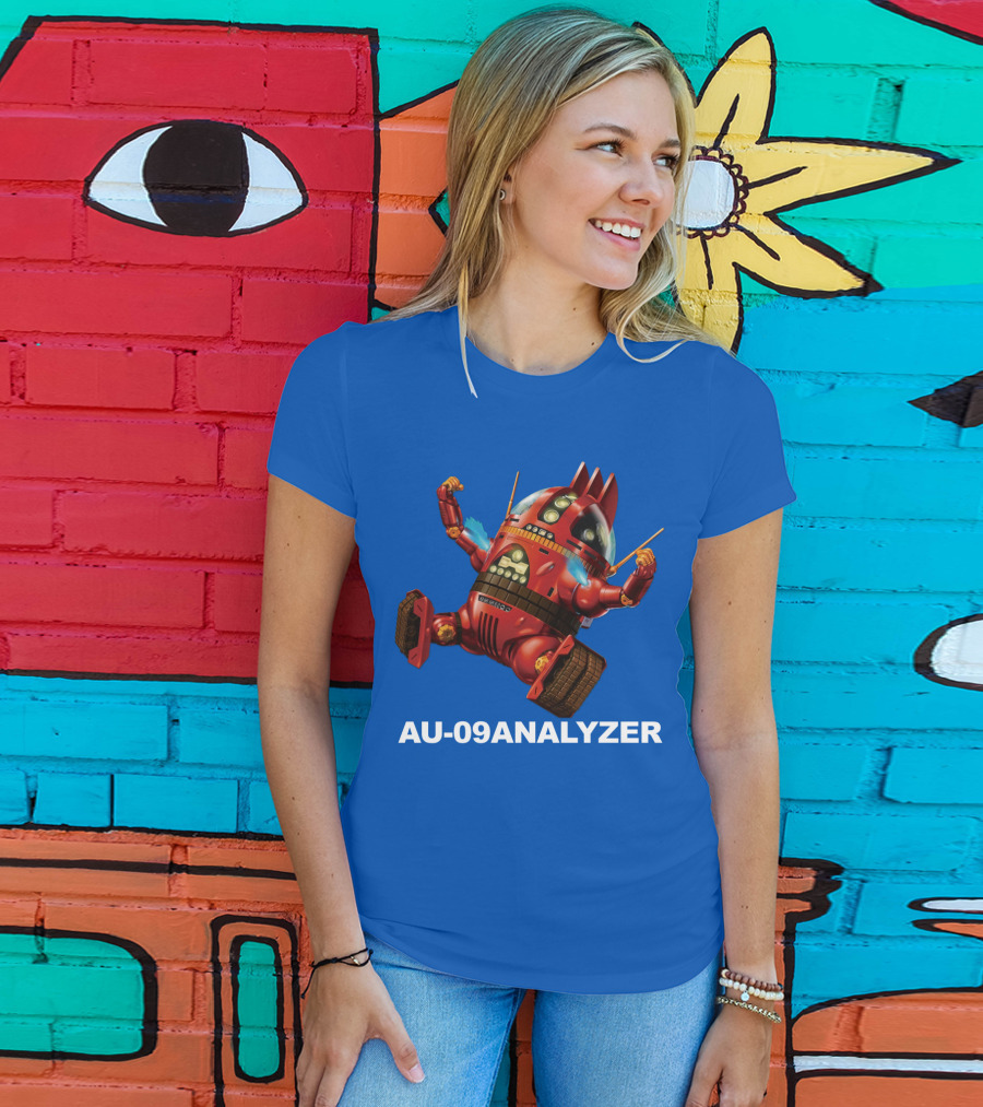 AU-09 Analyzer Robot Concept T-Shirt
